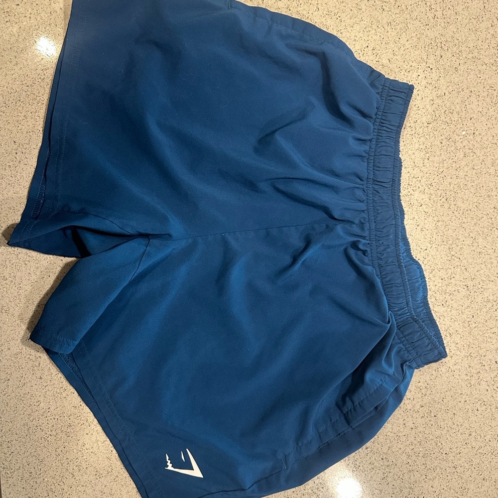 Gymshark Men's Athletic Shorts - Navy Blue